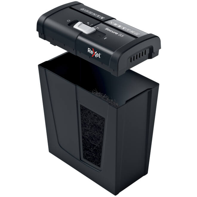 Papiervernietiger Rexel Secure S5 stroken 6mm