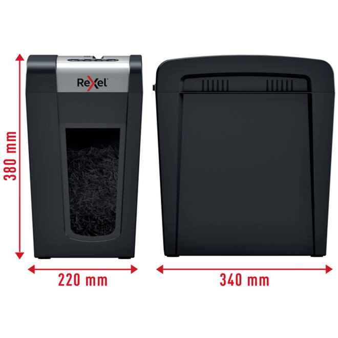 Papiervernietiger Rexel Secure MC6-SL snippers 2x15mm