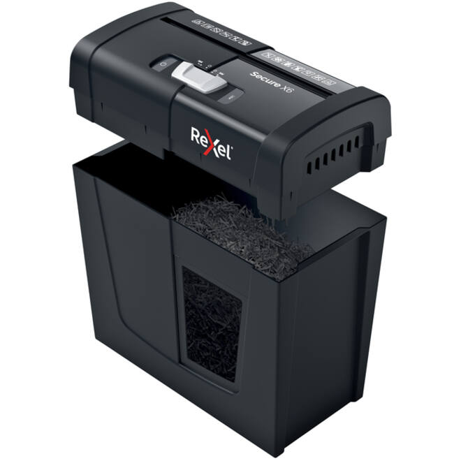 Papiervernietiger Rexel Secure X6 snippers 4x40mm
