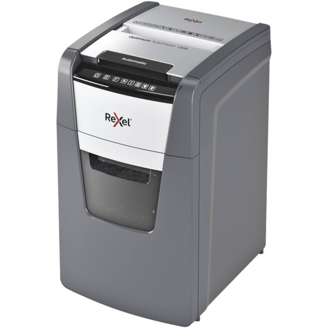 Papiervernietiger Rexel Optimum Auto+ 130X P4 snippers 4x28mm