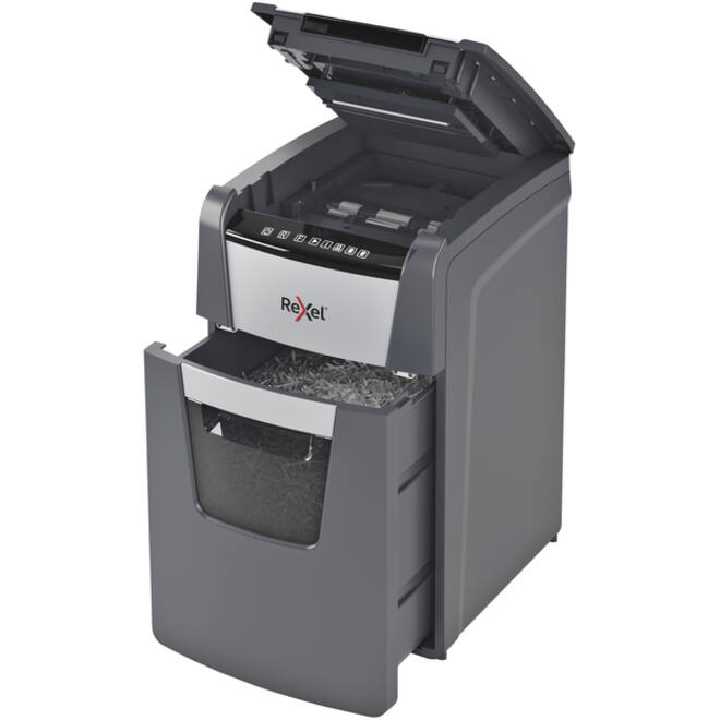 Papiervernietiger Rexel Optimum Auto+ 130X P4 snippers 4x28mm