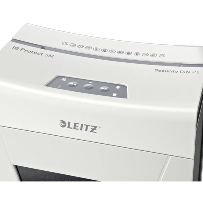 Papiervernietiger Leitz IQ Protect Premium 6M snippers 2x15mm