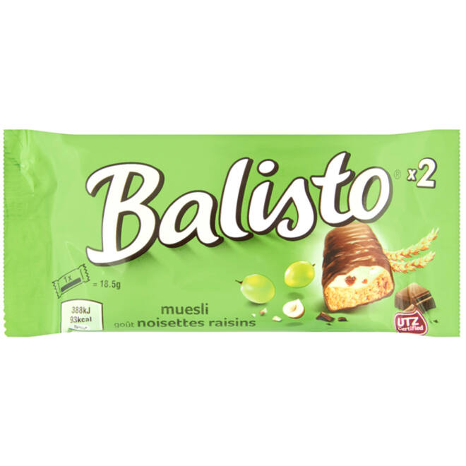 Snoep Balisto muesli reep 37gr