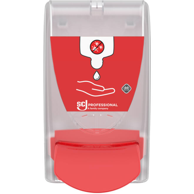 Desinfectiedispenser SCJ Proline Sanitise transparant