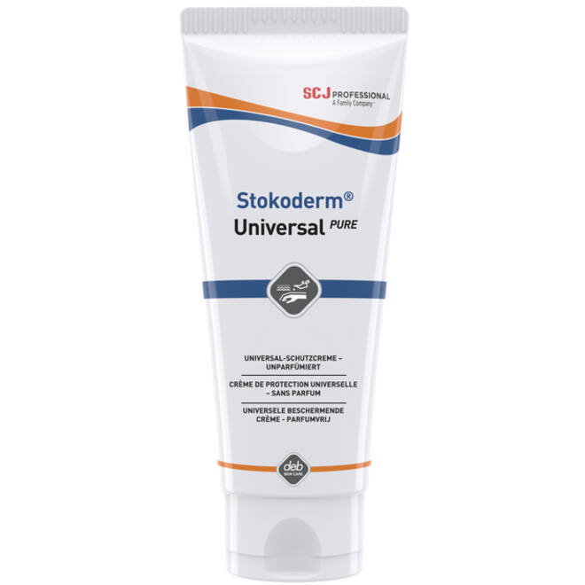 Handcrème SCJ Stokoderm Universal Pure parfumvrij 100ml