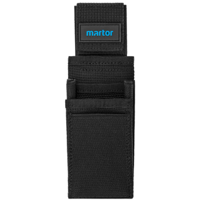 Riemtas Martor met clip L zwart