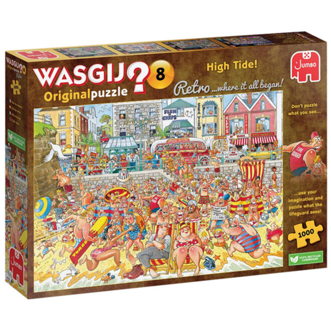 Puzzel Wasgij Retro Orginal 8 Vloed 1000 stukjes
