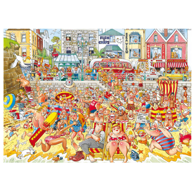 Puzzel Wasgij Retro Orginal 8 Vloed 1000 stukjes