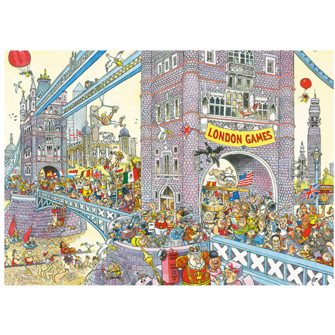 Puzzel Wasgij Retro Mystery 8 Laatste Horde 1000 stukjes