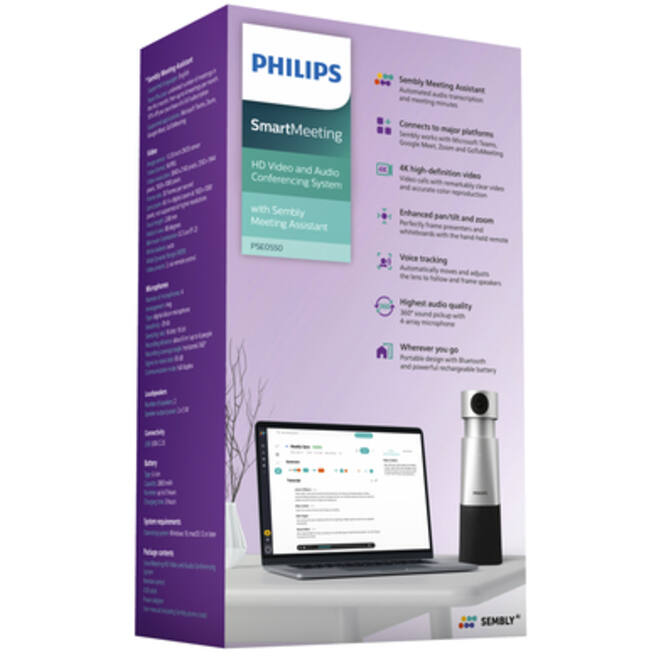 Conferentiesysteem Philips SmartMeeting HD audio en video