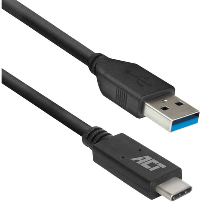 Kabel ACT USB A 3.2 naar USB-C 2 meter