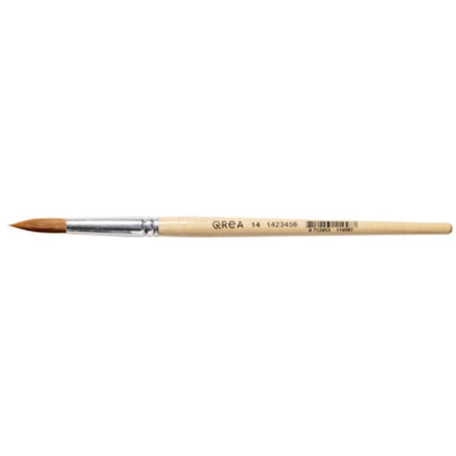 Penseel Qrea synthetisch haar nr 14 breedte 9,6mm