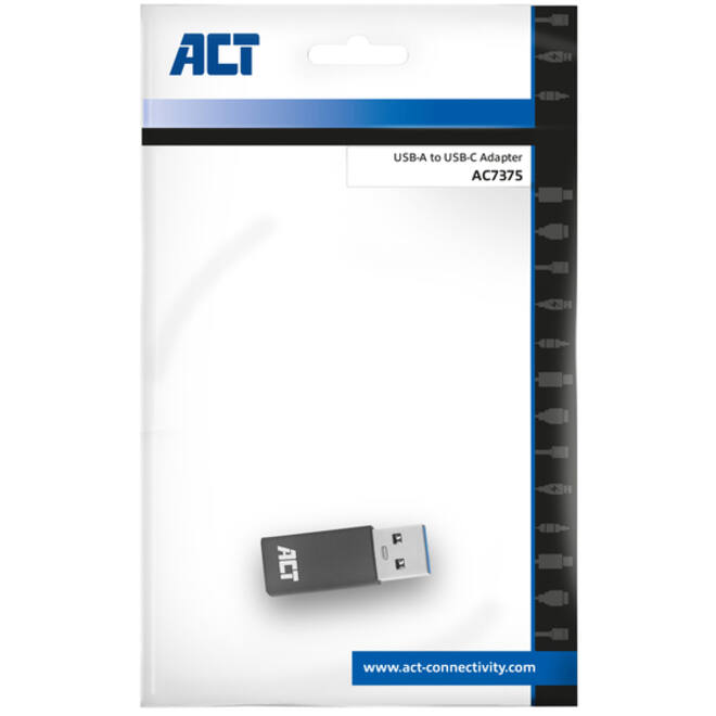Adapter ACT USB-A naar USB-C