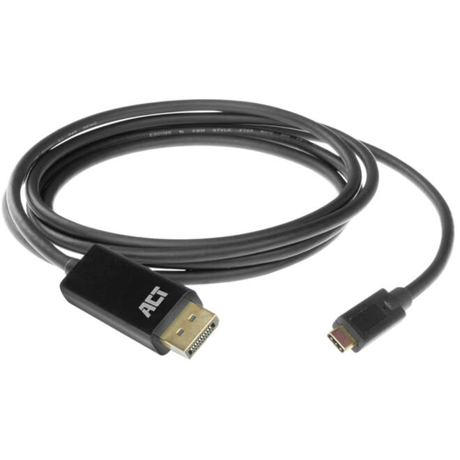 Kabel ACT USB-C naar Displayport 60Hz 2 meter
