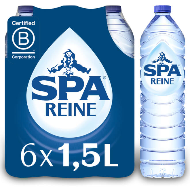 Water Spa Reine blauw petfles 1.5 liter