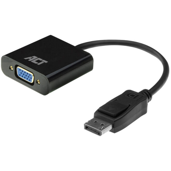 Adapter ACT DisplayPort naar VGA