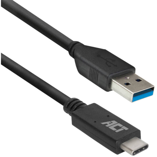 Kabel ACT USB A 3.2 naar USB-C 1 meter
