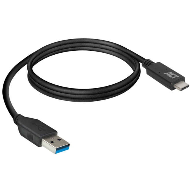Kabel ACT USB A 3.2 naar USB-C 1 meter