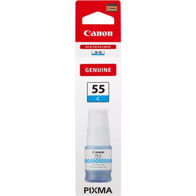 Navulinkt Canon GI-55 blauw