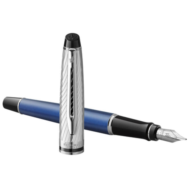 Vulpen Waterman Expert metallic Blue CT fijn