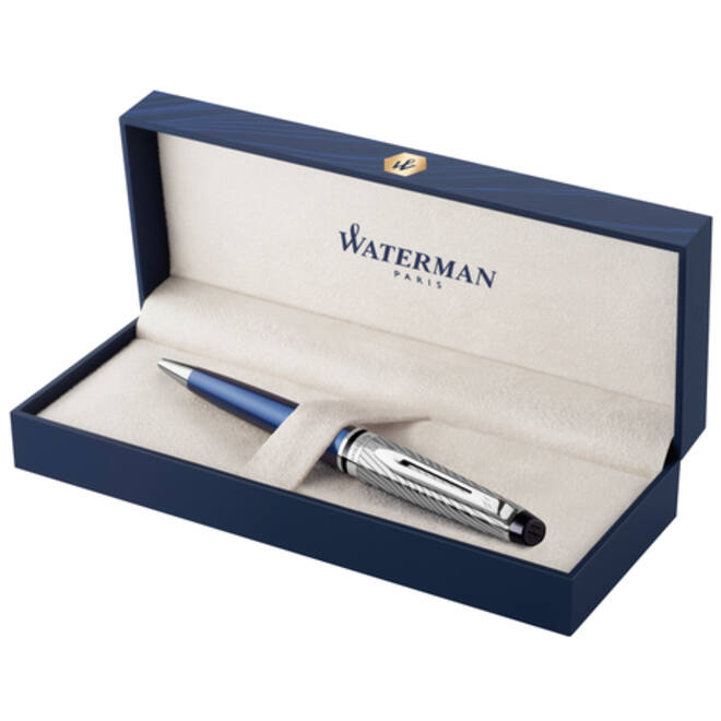 Balpen Waterman Expert metallic Blue CT medium