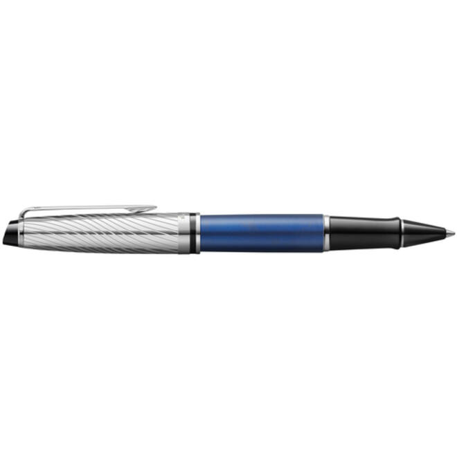 Rollerpen Waterman Expert metallic Blue CT fijn