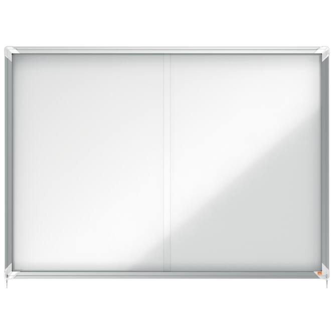 Binnenvitrine Nobo Premium Plus 18x A4 schuifdeur magnetisch