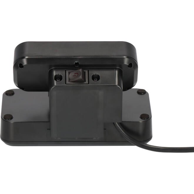 Stekkerdoos Brennenstuhl bureau Estilo 10 voudig inclusief 1 USB C, 1 USB A, 2 meter zilver/zwart