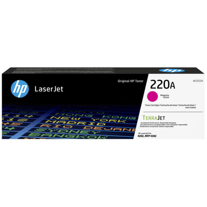 Tonercartridge HP W2203A 220A rood