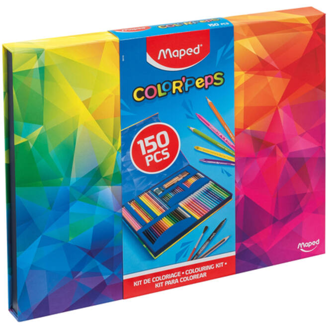 Tekenset Maped Color'Peps 150-delig assorti