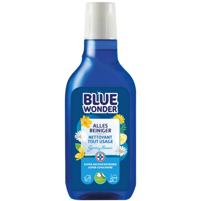 Allesreiniger Blue Wonder met dop dosering 750ml