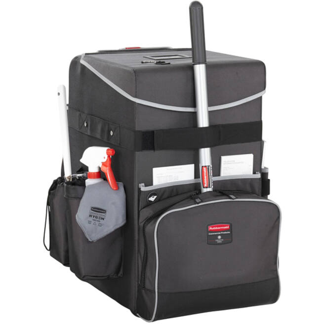 Trolley Rubbermaid Executive Quick Cart groot grijs