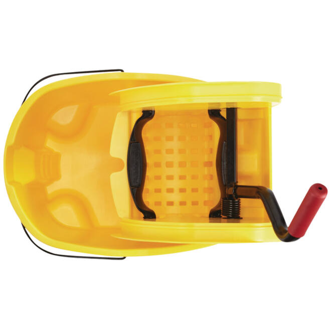 Mopemmer Rubbermaid Wavebrake met wringer 33liter geel