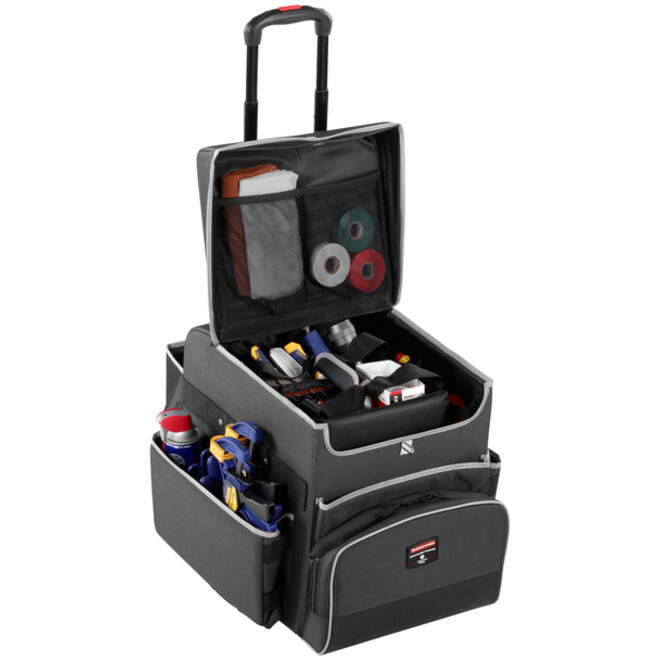 Trolley Rubbermaid Executive Quick Cart klein grijs