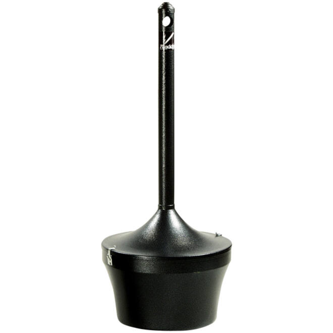 Asbak Rubbermaid Smokers' Station Aladdin vrijstaand zwart