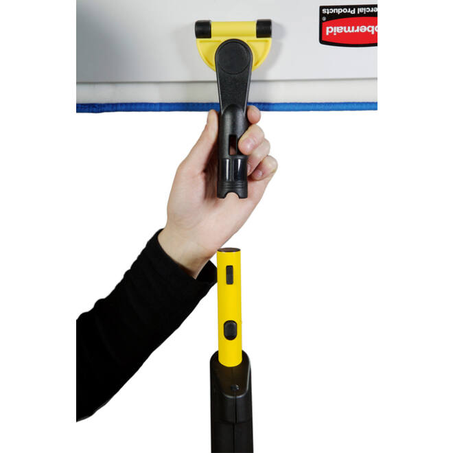 Vlakmopsysteem Rubbermaid Hygen Pulse geel