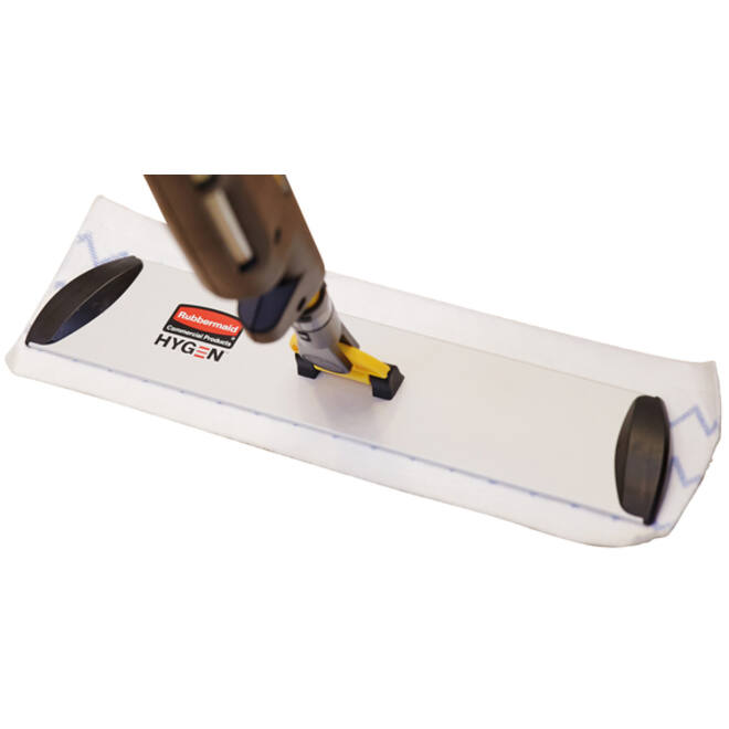 Vlakmop Rubbermaid Hygen microvezel 150st wit