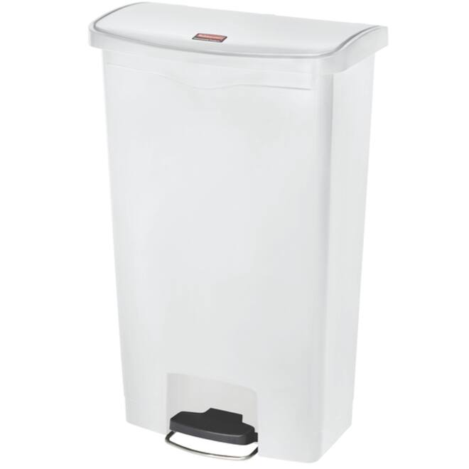 Pedaalemmer Rubbermaid Slim Jim Step-On 68liter wit