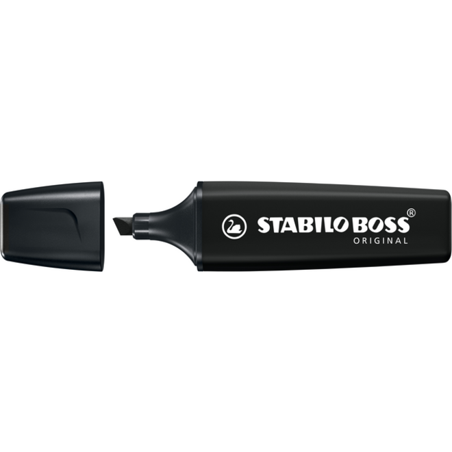 Markeerstift STABILO Boss Original 70/46 nature colors zwart
