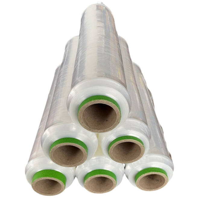 Wikkelfolie IEZZY 430mmx600m 5mu prestretch transparant