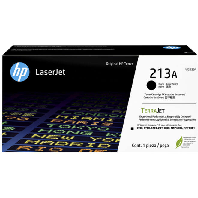 Tonercartridge HP W2130A 213A zwart