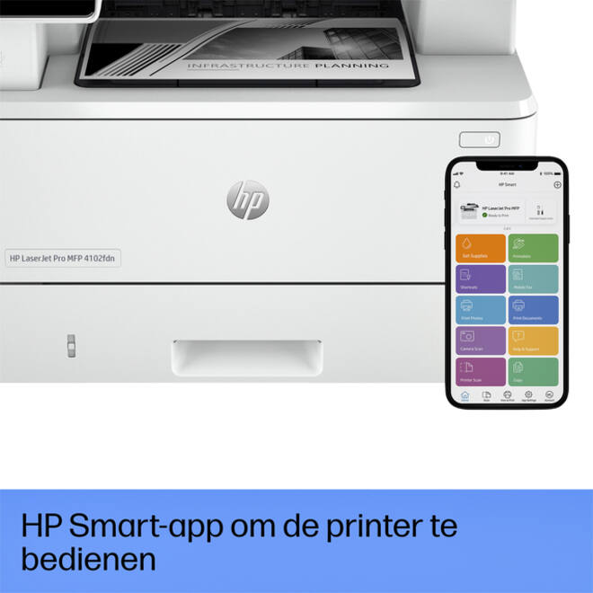 Multifunctional Laser printer HP laserjet 4102fdn