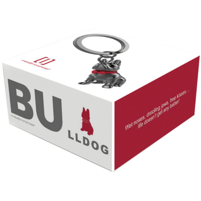 Sleutelhanger Metalmorphose bull-dog