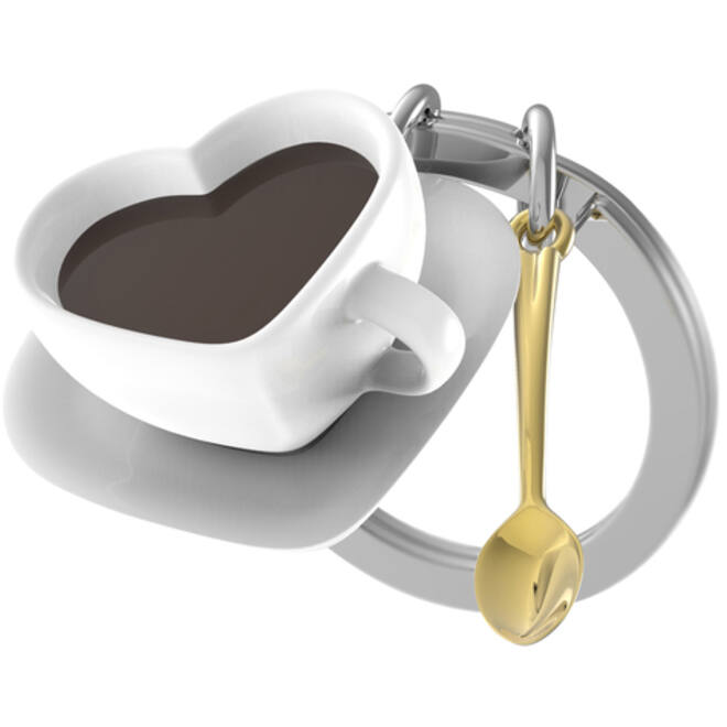 Sleutelhanger Metalmorphose "Coffee lover"