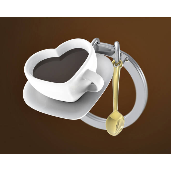 Sleutelhanger Metalmorphose "Coffee lover"