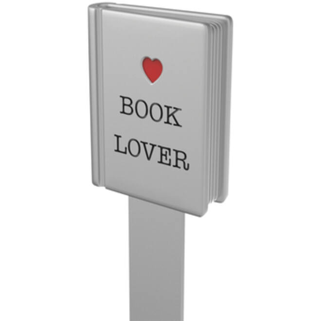 Boekenlegger Metalmorphose "Booklover"