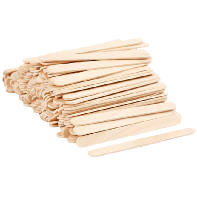 Stokje Creativ Company 11.5x1cm berkenhout 200 stuks