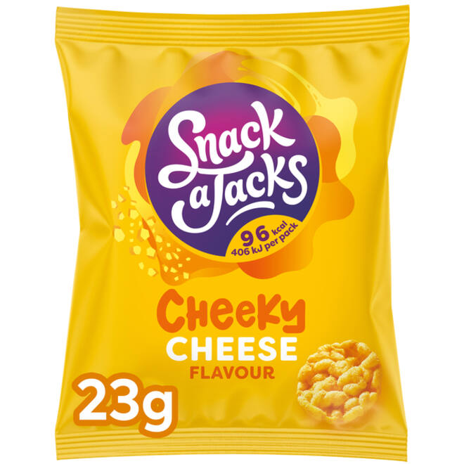 Mini rijstwafels Snack-a-Jacks cheese