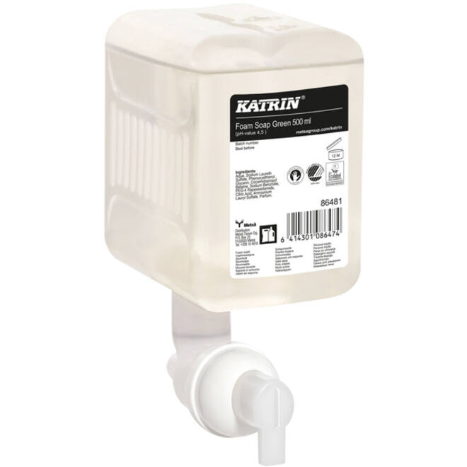 Handzeep Katrin Green foam 500ml 86481