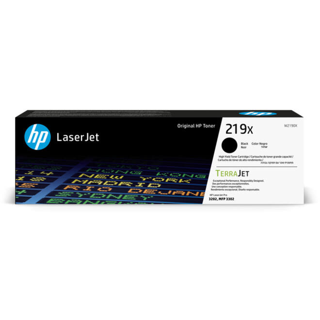 Tonercartridge HP W2190X 219X zwart